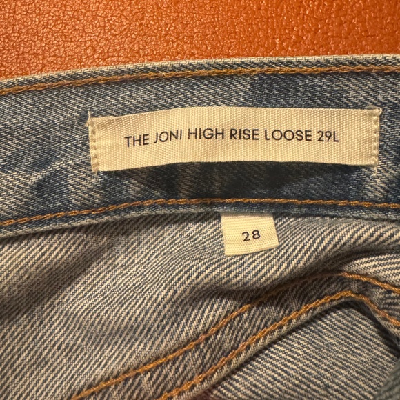 Denim Forum Joni High Rise Loose 29L - Picture 3 of 5